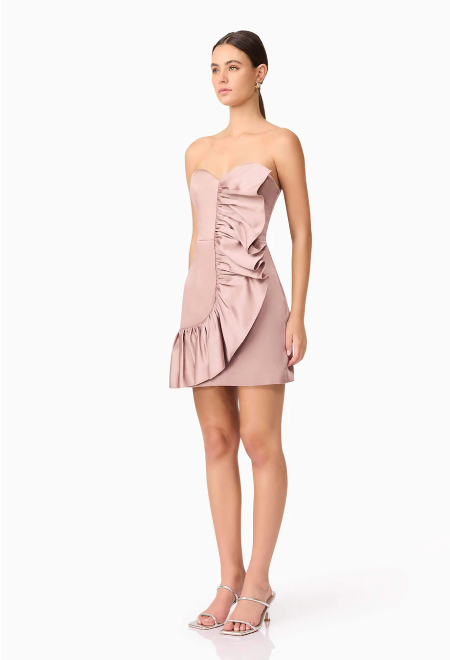 ELLIATT | LAURA MINI DRESS | ROSEWOOD
