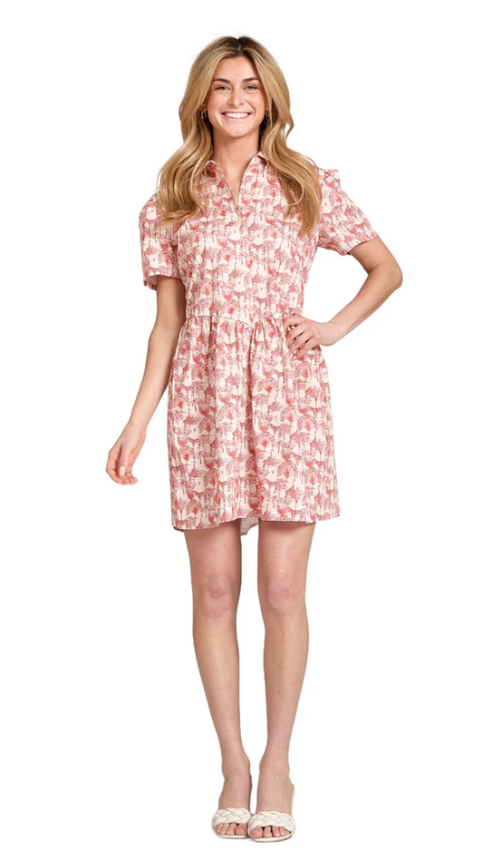 TAYLOR TILLMAN | AUTUMN DRESS | RED SAFARI