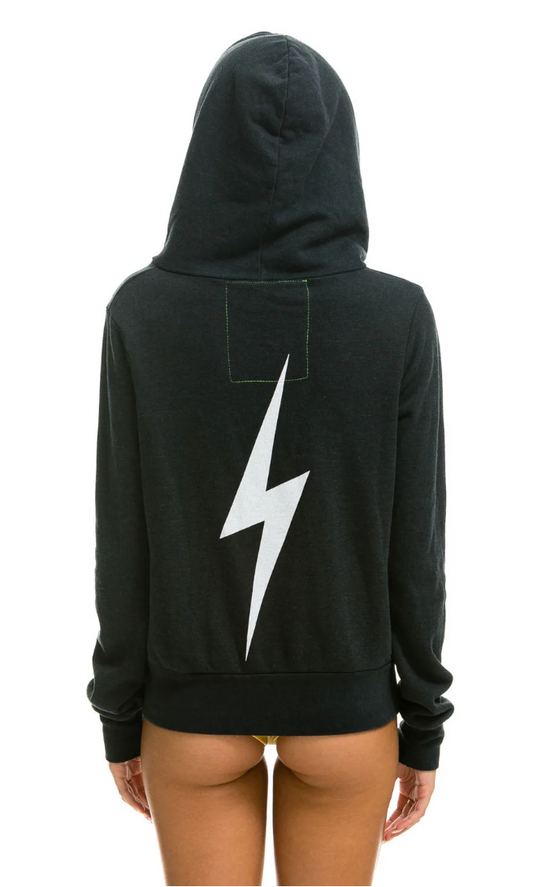 AVIATOR NATION | BOLT HOODIE | CHARCOAL