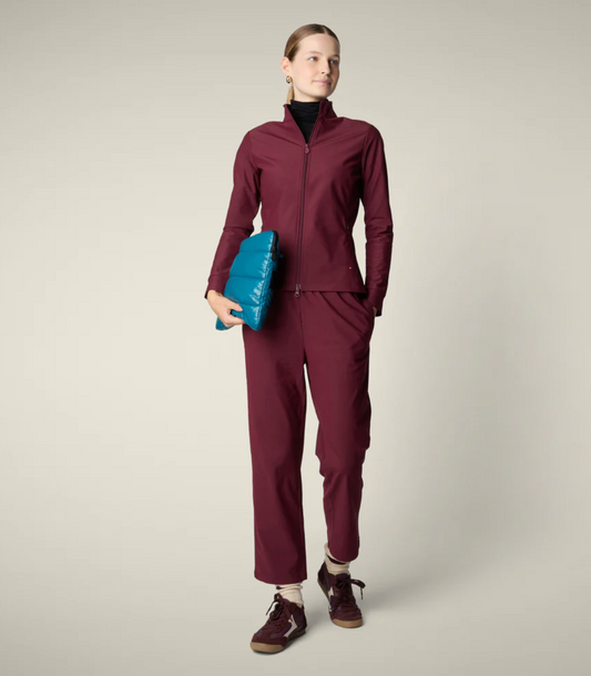 SAVE THE DUCK | MILAN TROUSERS | WINE RED