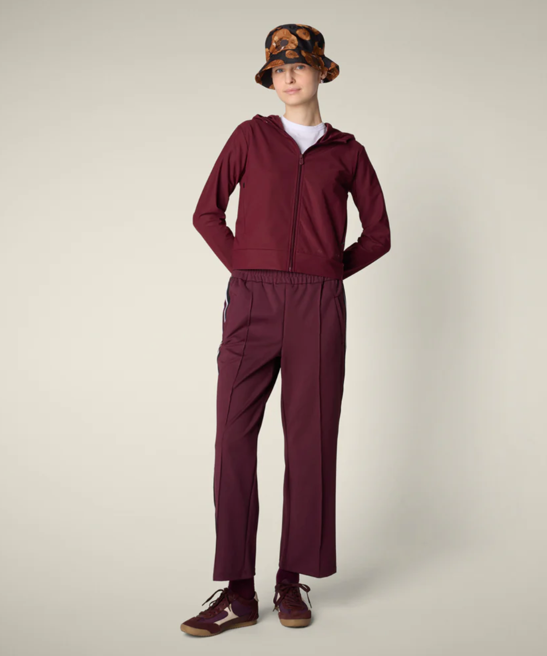 SAVE THE DUCK | PEAR JACKET | WINE RED