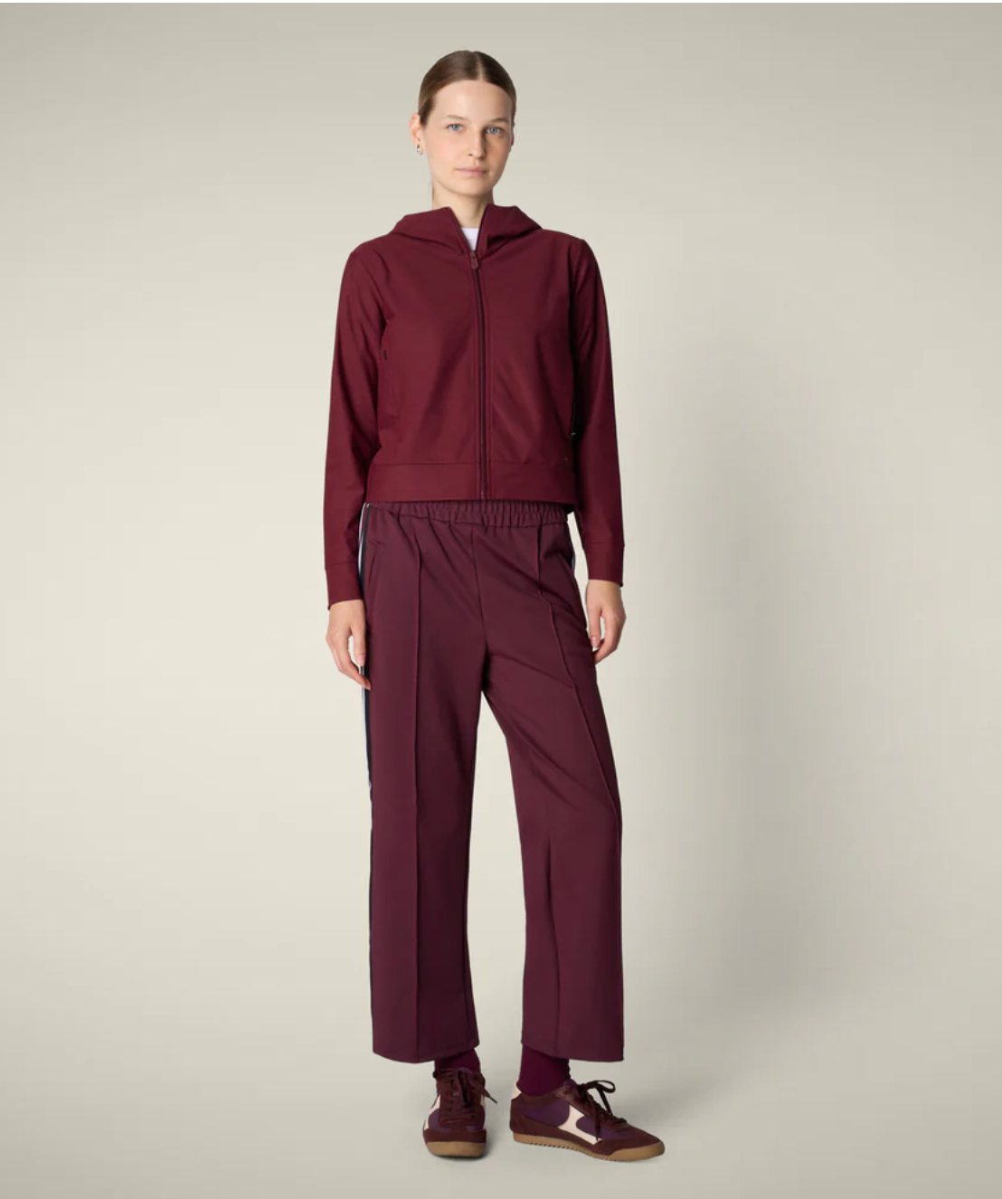 SAVE THE DUCK | PEAR JACKET | WINE RED