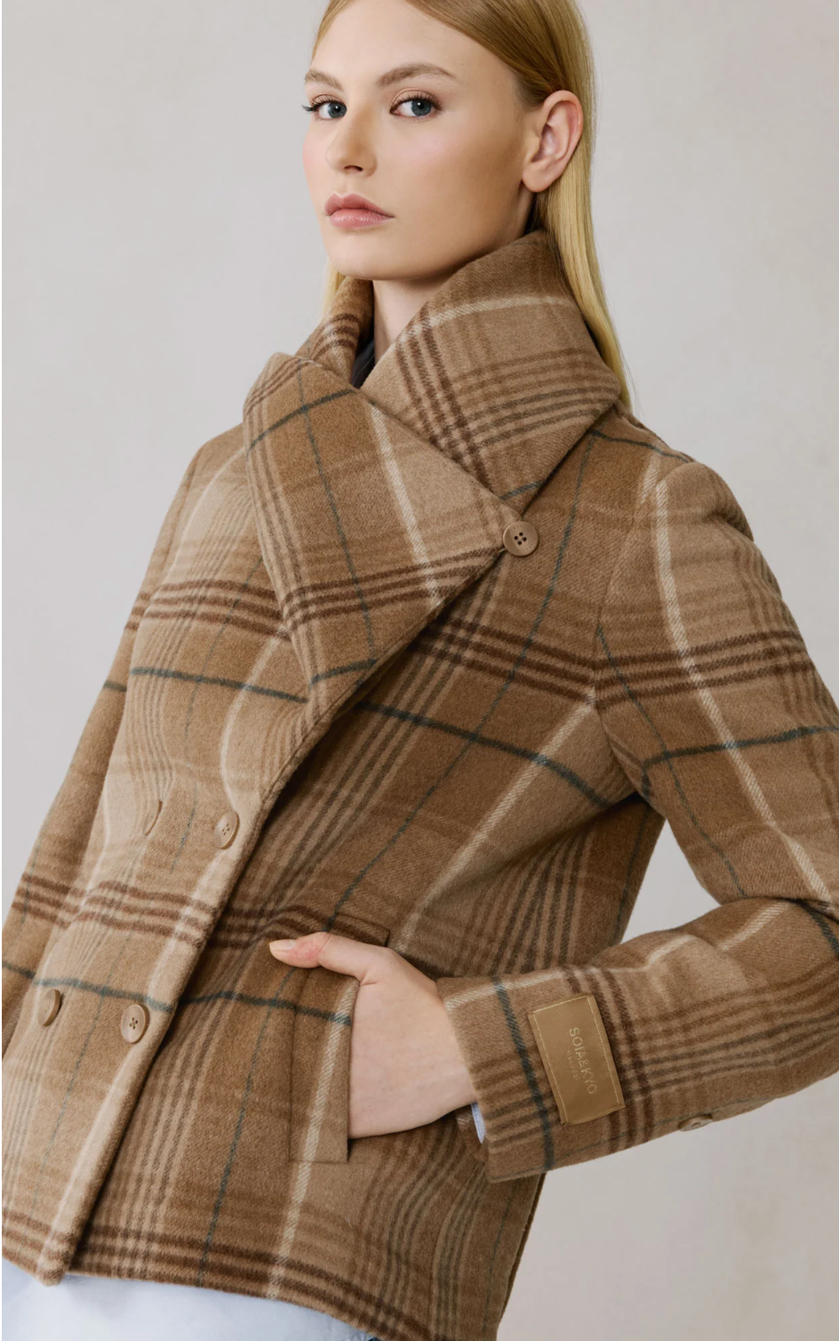 SOIA & KYO | TALA-P COAT | TEAK