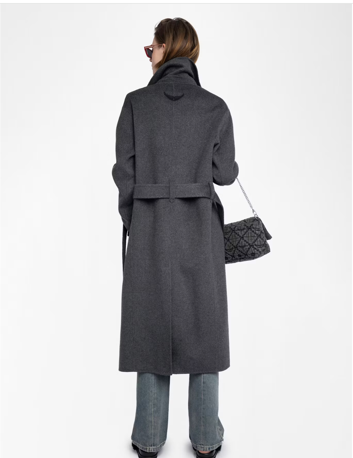 ZADIG & VOLTAIRE | MELI COAT | ANTHRACITE