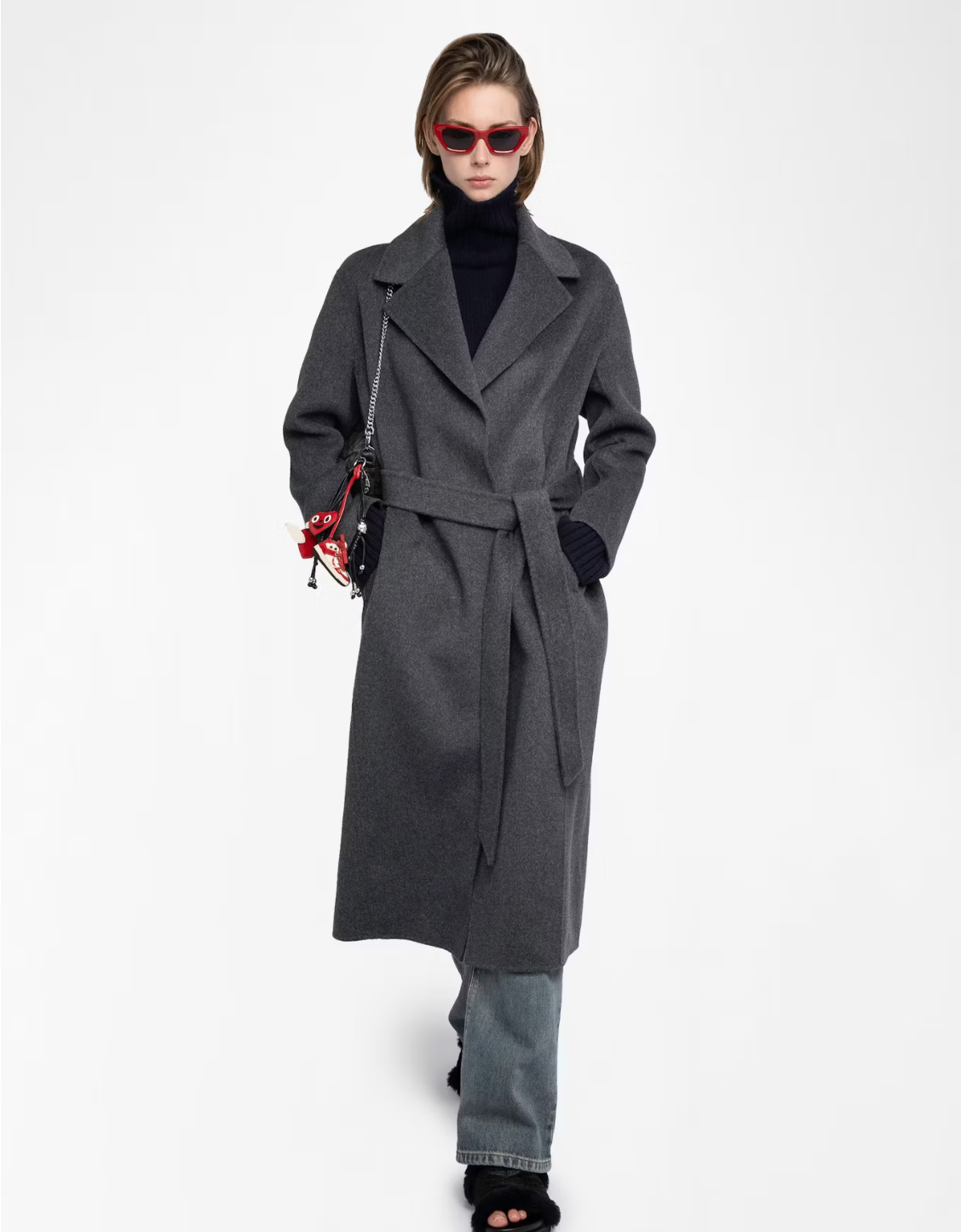 ZADIG & VOLTAIRE | MELI COAT | ANTHRACITE