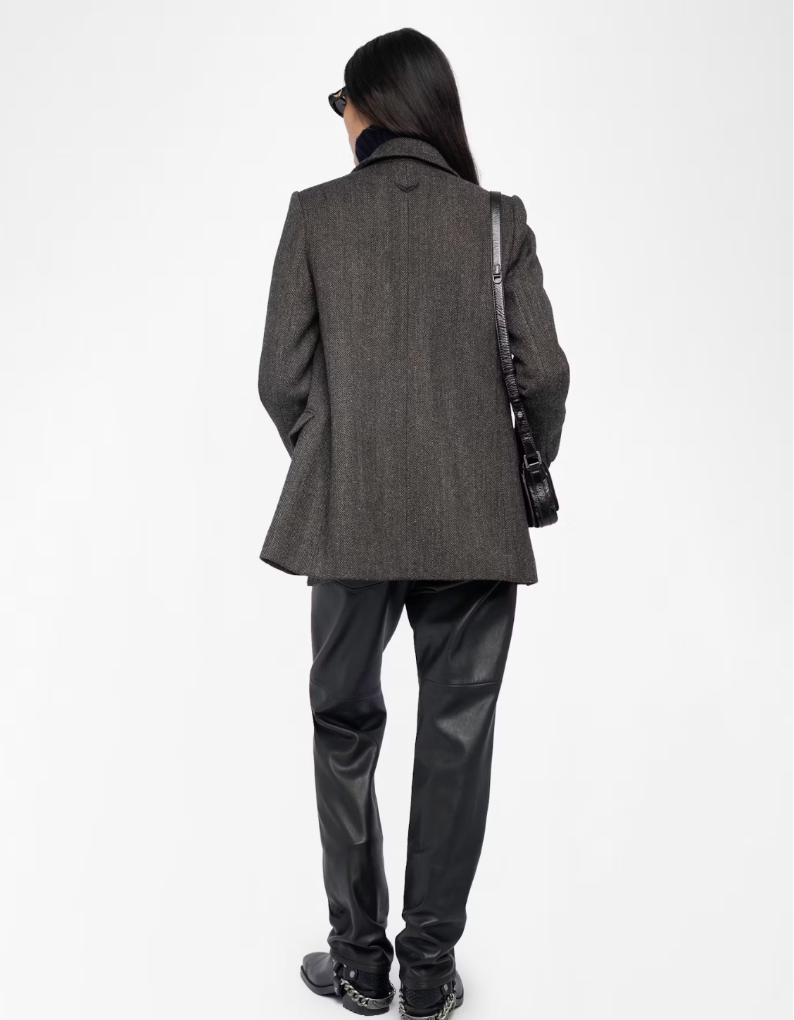 ZADIG & VOLTAIRE | MIEW COAT | DARK CHOCOLATE