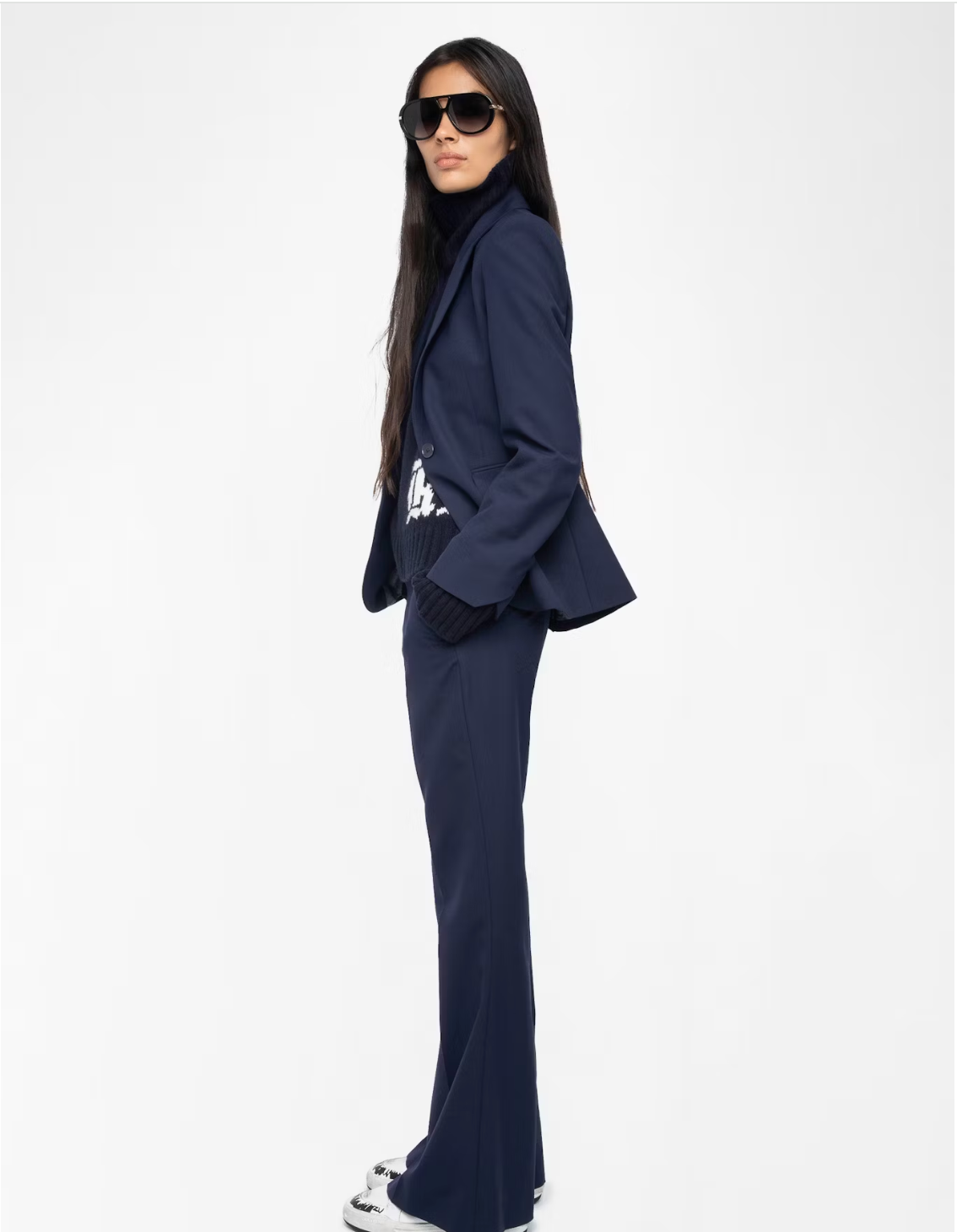 ZADIG & VOLTAIRE | PREVY PANTS | BLUEBERRY
