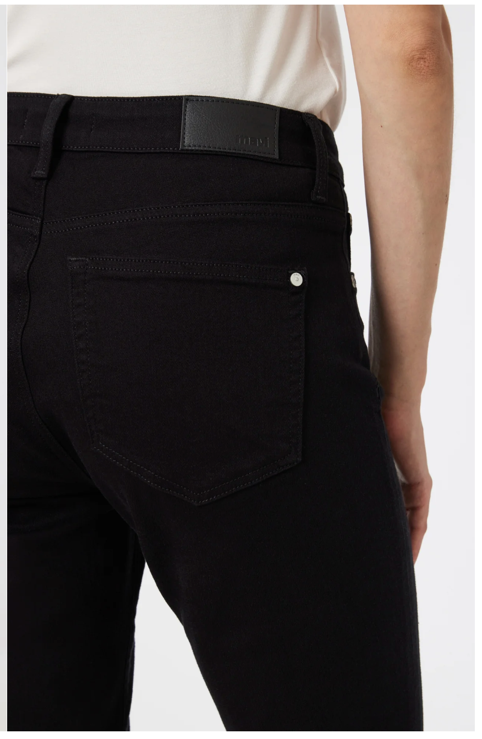 MAVI | KATHLEEN SLIM BOYFRIEND | BLACK