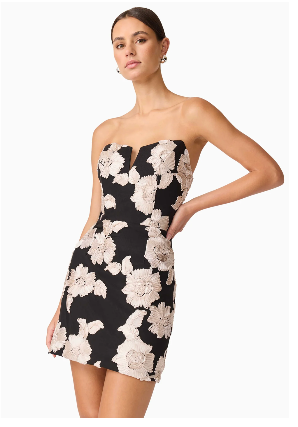 ELLIATT | MARGAUX MINI DRESS | BLACK GOLD