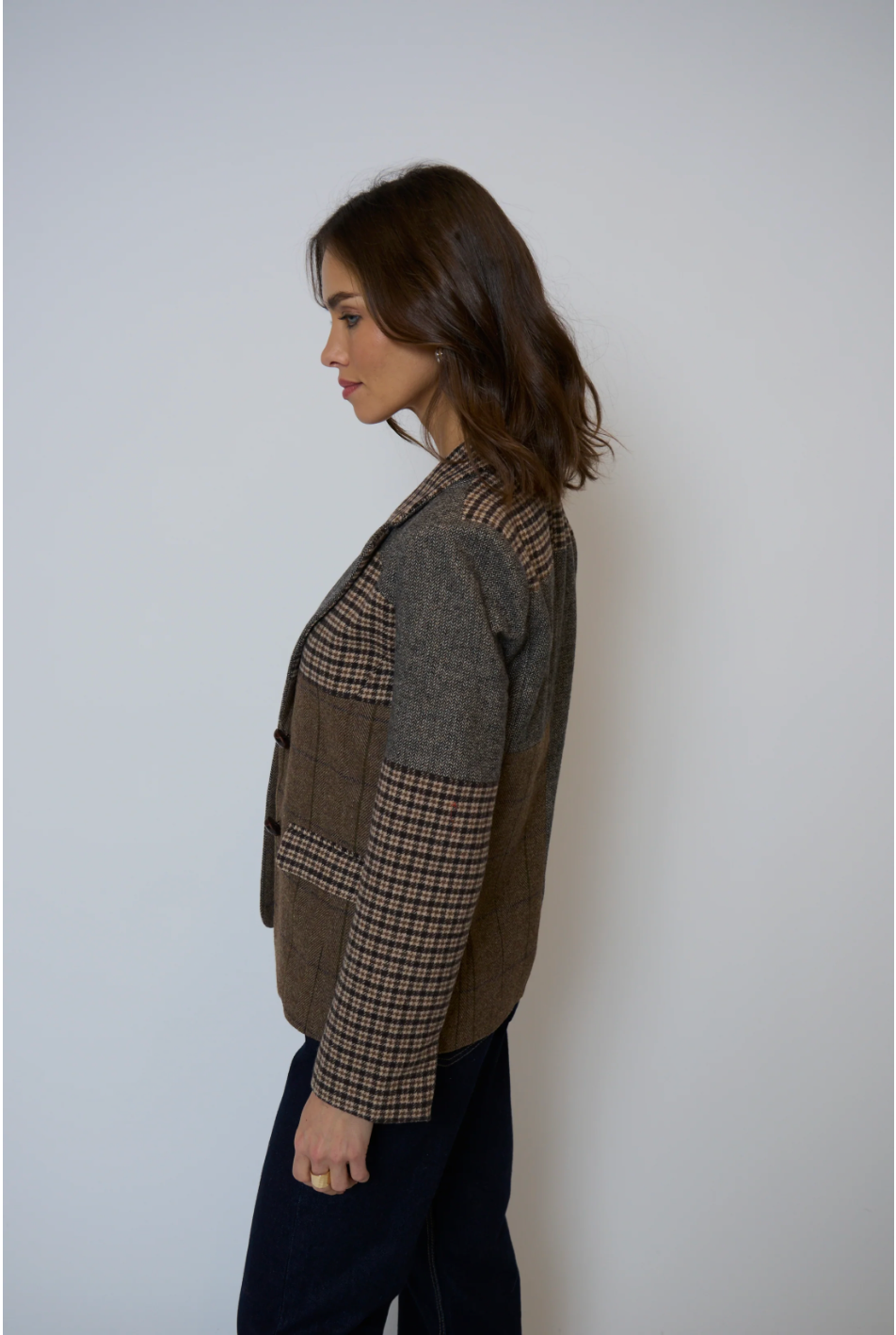 CENTRAL PARK WEST | RAVEN PATCHWORK RIDING JACKET | MULTI