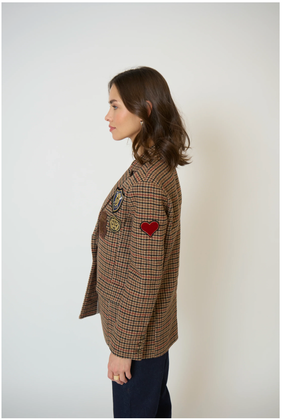 CENTRAL PARK WEST | RAVEN PATCH BLAZER | BROWN