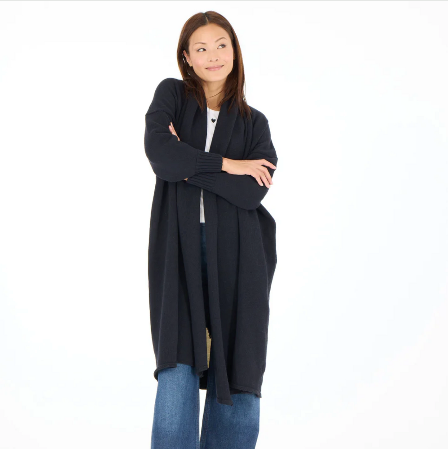 KERRI ROSENTHAL | MERCER LOVED DUSTER | BLACK