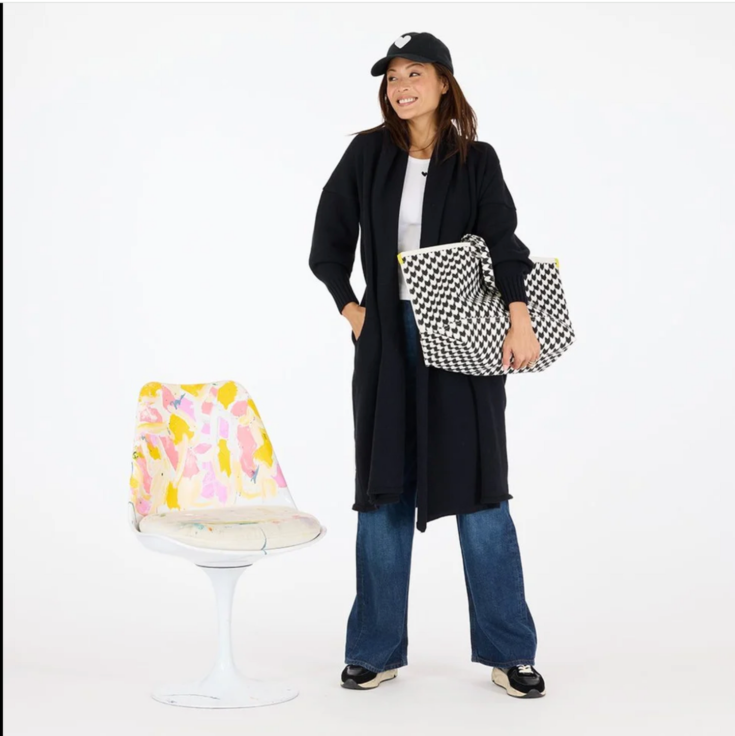 KERRI ROSENTHAL | MERCER LOVED DUSTER | BLACK