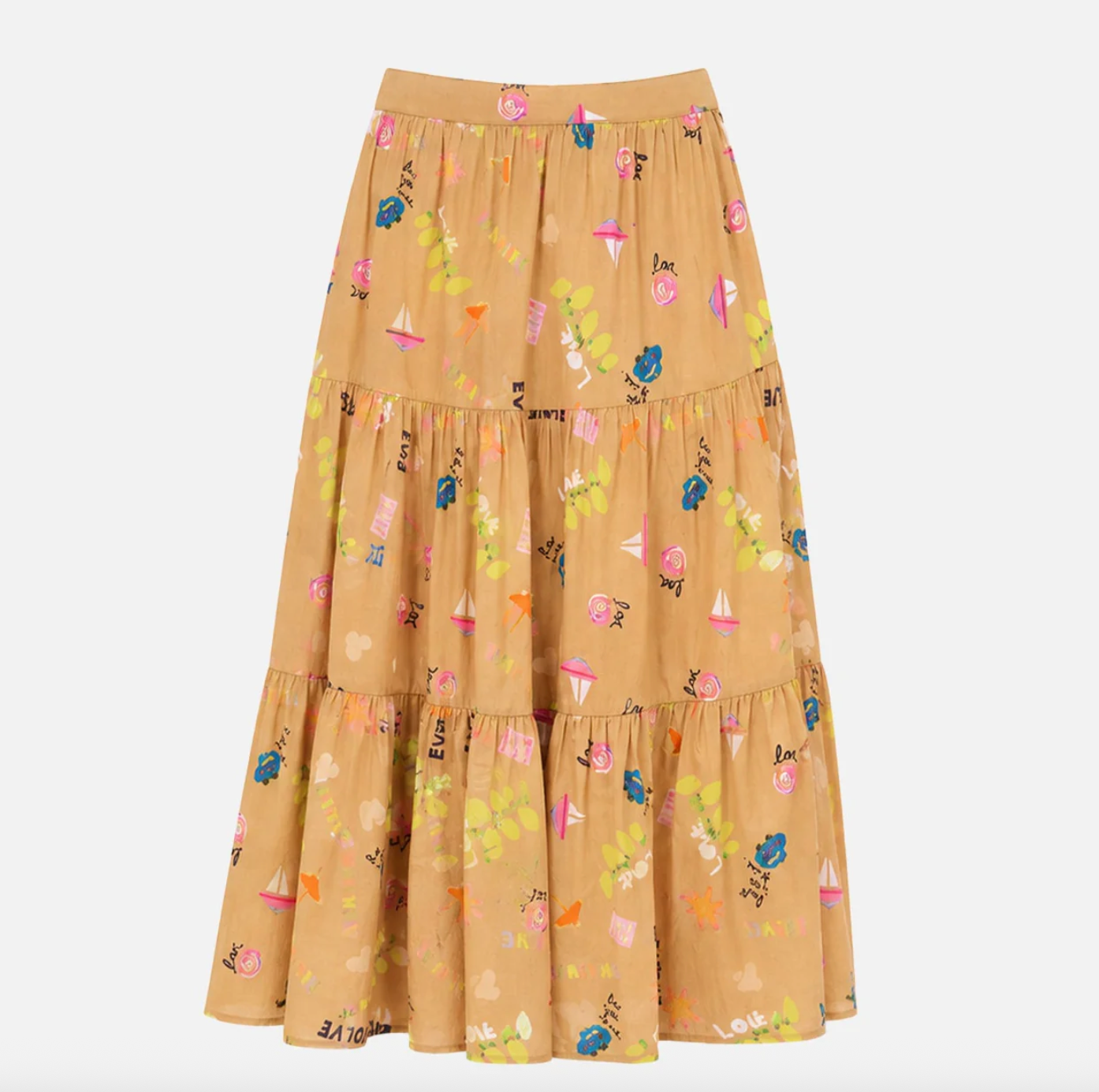 KERRI ROSENTHAL | POINT DUME SKIRT | MULTI