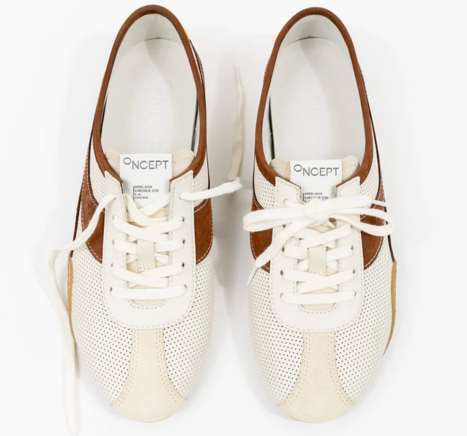 ONCEPT | SOFT CALF LEATHER SNEAKER | MOCHA