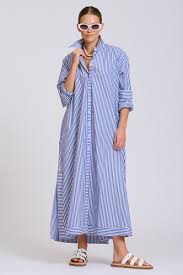 SHIRTY | SYBIL DRESS | NAVY STRIPE