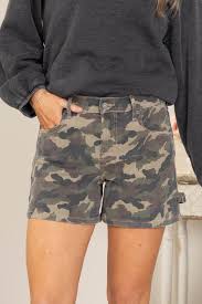 HIDDEN | STRETCH SHORTS | CAMO