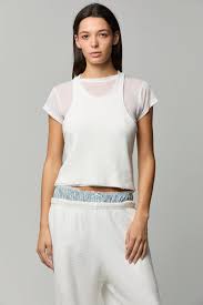 ASHER | BREE MUSCLE TANK | OFF WHITE