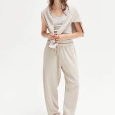 ASHER | AGNES BOUCLE SWEATPANT | OFFWHITE