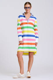 SHIRTY | SANDY RUGBY SUMMER DRESS | BRIGHT STRIPE