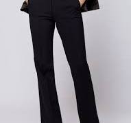 CAMBIO | FARAH LONG PANT | BLACK