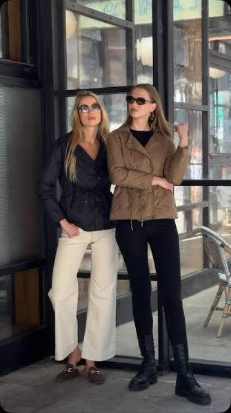 PATTY KIM | DOWN NOTCH JACKET | CAMEL