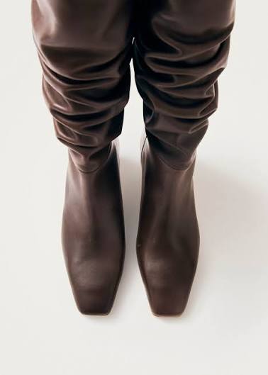 ALOHAS | KALILA LEATHER BOOTS | BROWN