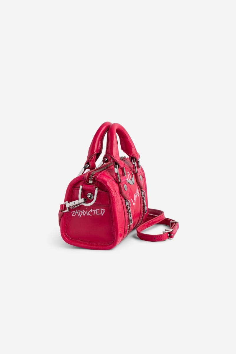 Zadig & Voltaire Red Leather Bag - Sunny city