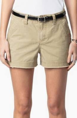 ZADIG & VOLATIRE | SPARKY SHORTS | LATTE