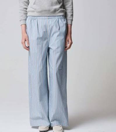 ASHER | CLARA PANT | BLUE HAZE STRIPE