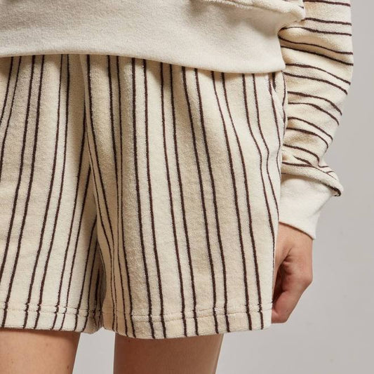 ASHER | SANDY SHORTS | NATYRAL/BLACK
