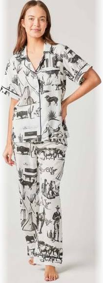 KATIE KIME | MARFA TOIL PANTS SET | BLACK