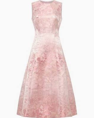 KAY UNGER | PHILIPPA TEA LENGTH DRESS | BLOOM