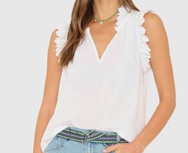 XIRENA | BEXIE TOP | WHITE