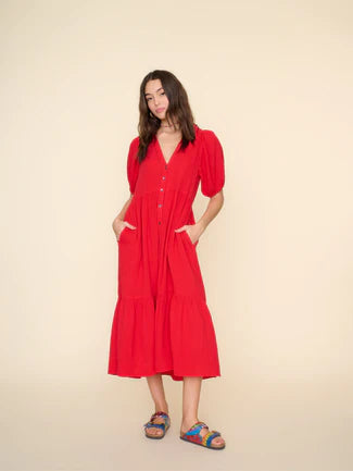 XIRENA | LENNOX DRESS | RED