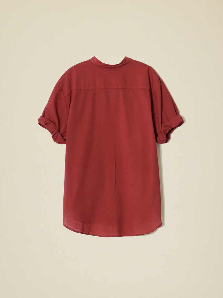 Channing shirt Brick Red Xirema