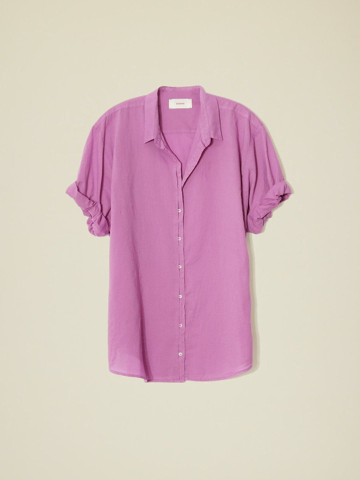 Store Xirena Hanna Button up Shirt in Lilac Floral XS