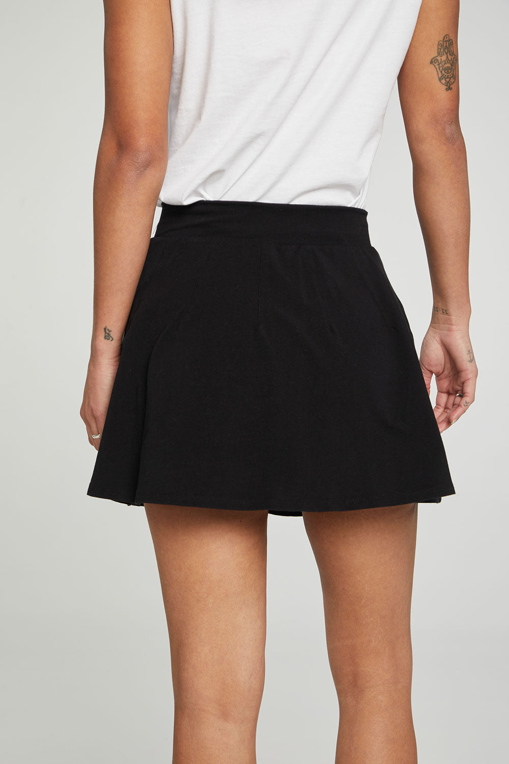 Chaser | Pleated Mini Skirt