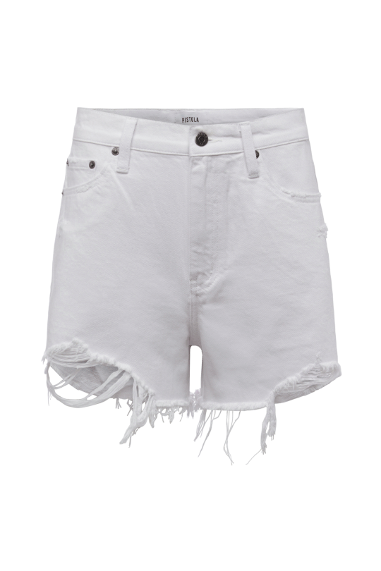 Nova Denim Shorts | White Lightning
