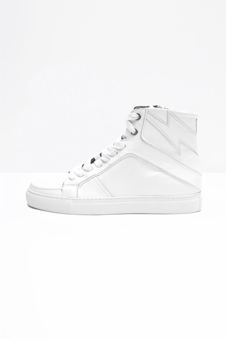 Zadig & Voltaire | High Flash Sneakers | White
