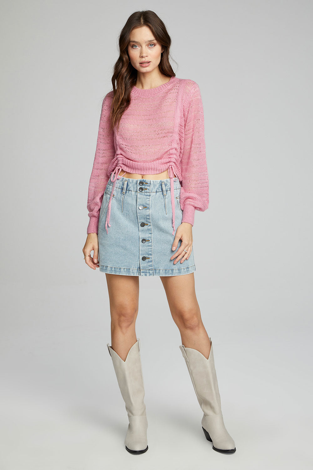 Saltwater Luxe | Mable Sweater | Pink