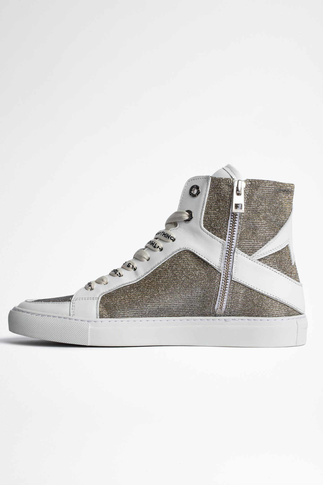 Zadig & Voltaire |  High Flash Sneakers | Silver
