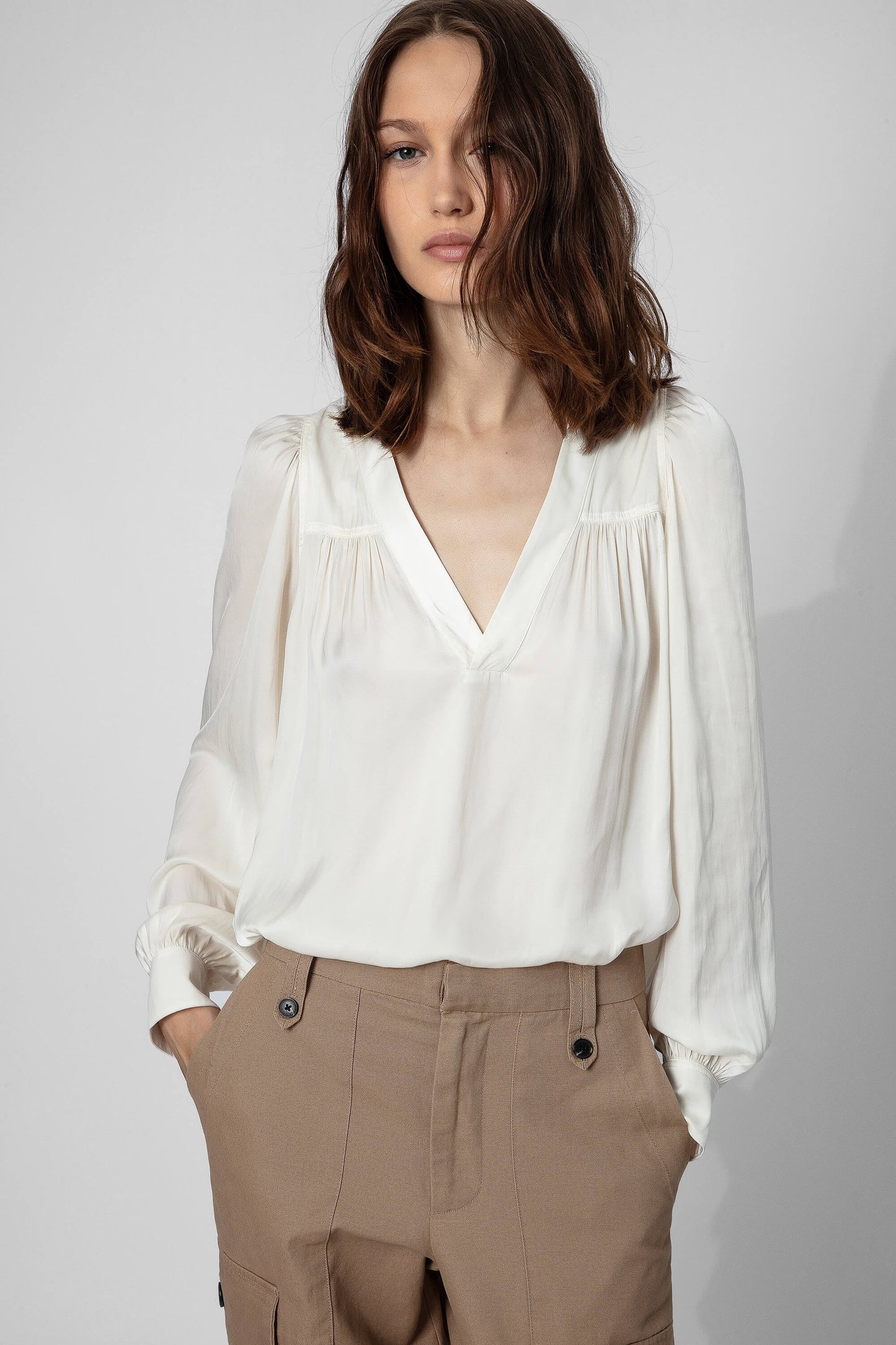 Zadig & Voltaire | Telia Satin Blouse