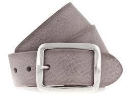 Vanzetti grey leather belt